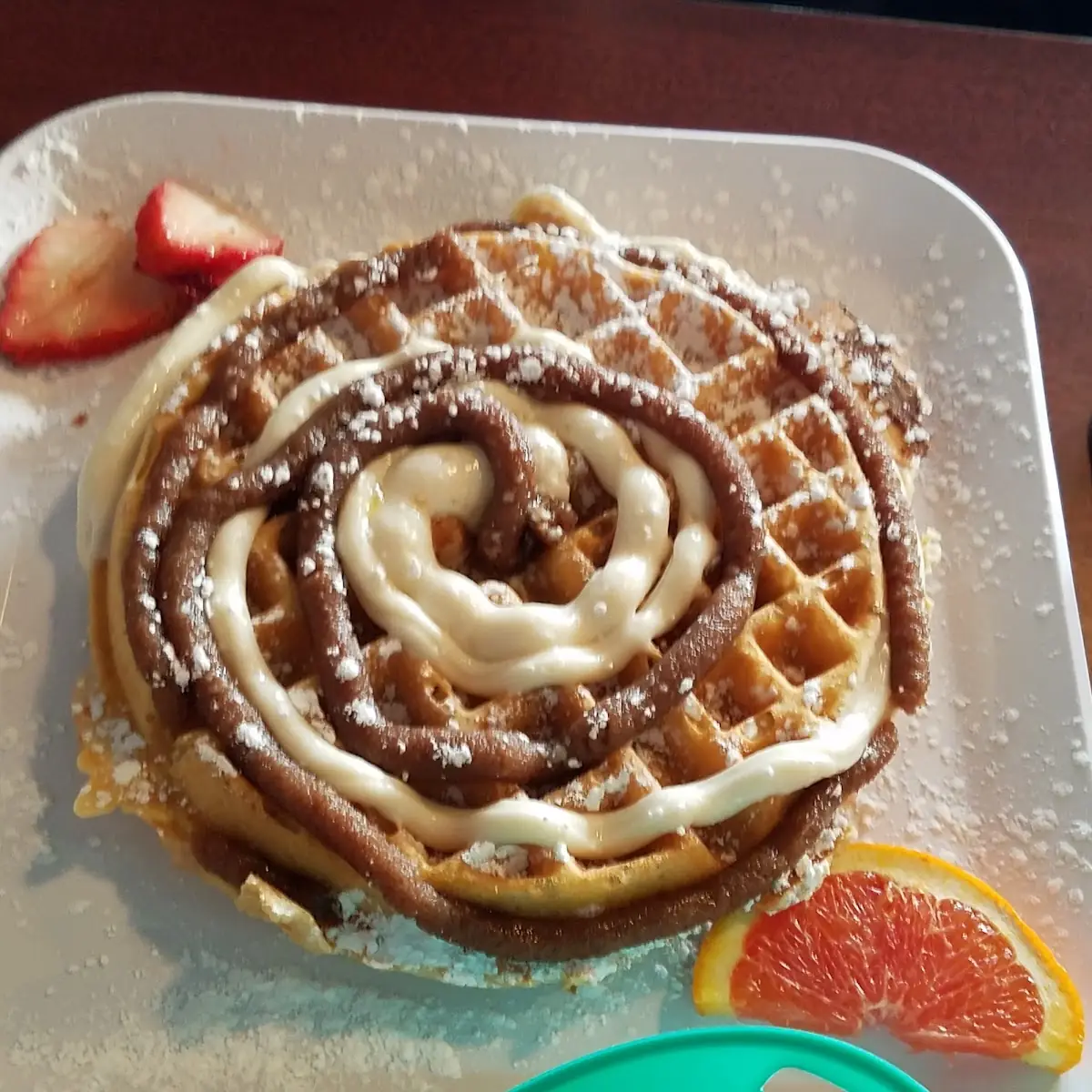 Cinnamon Swirl Waffle