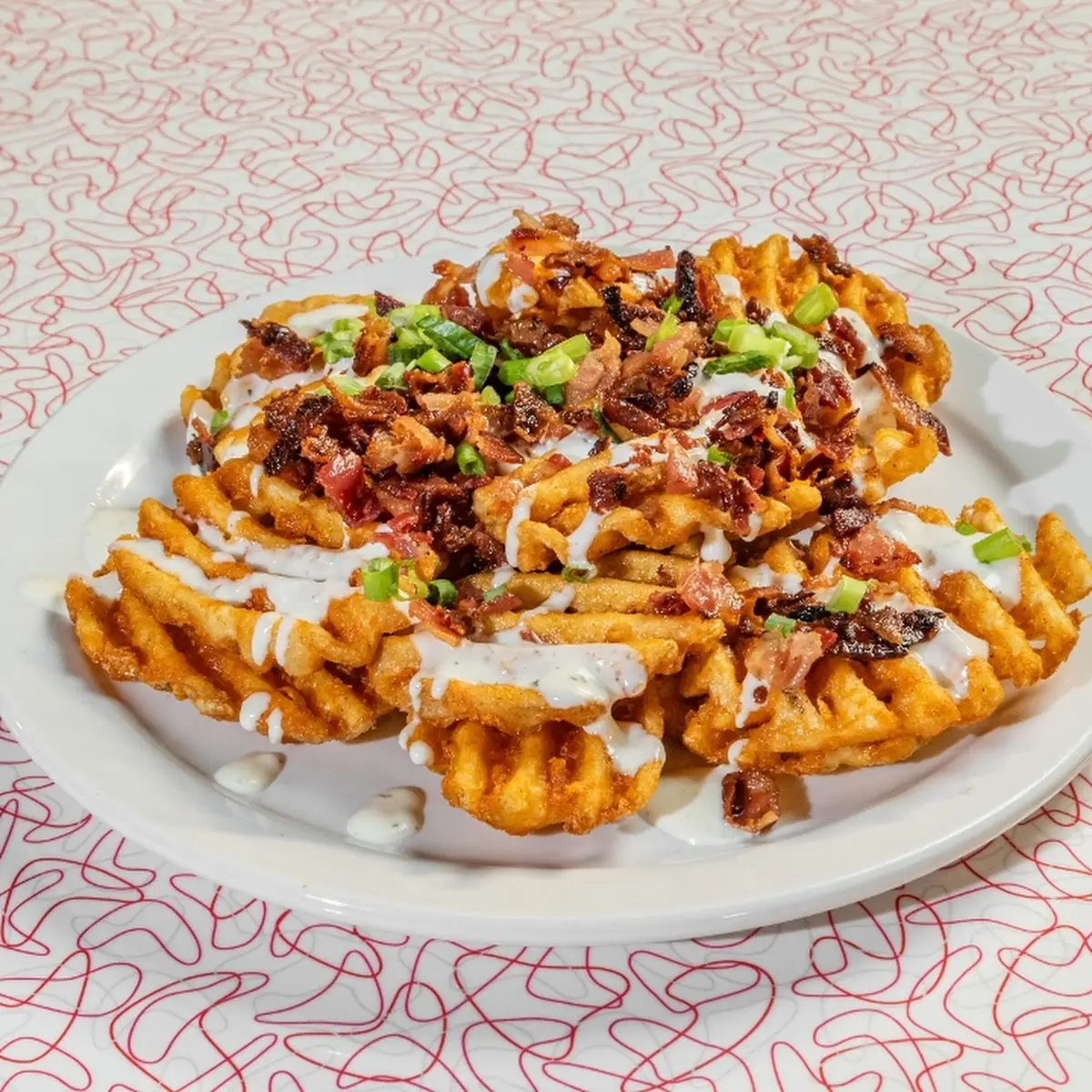 Loaded Waffle Fries