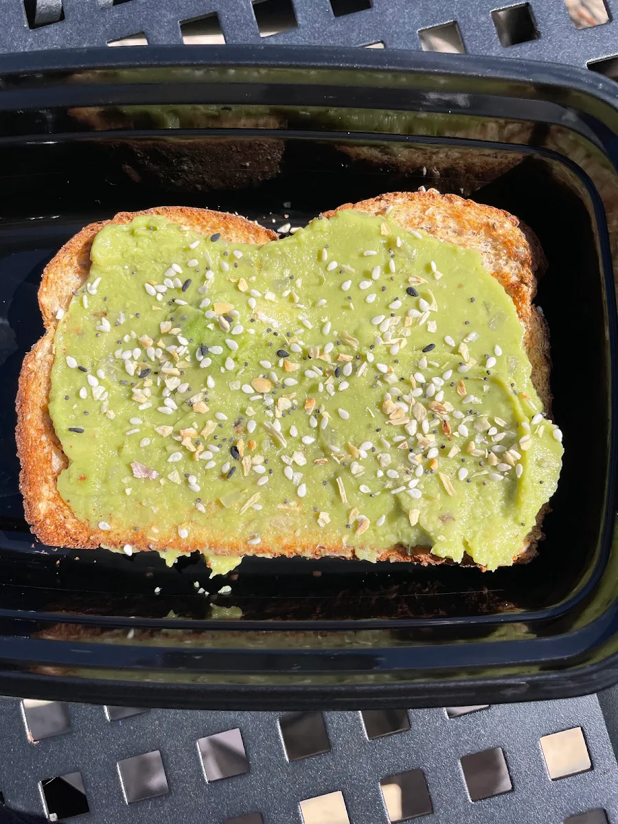 Avocado Toast with Everything Seasoning
