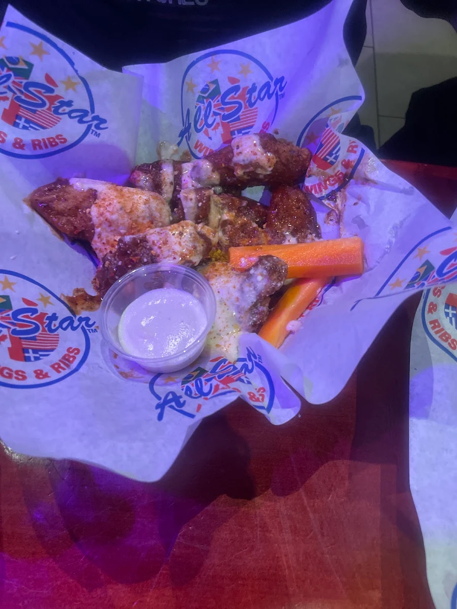 Garlic Parmesan, AllStar Wings and Ribs Richmond Hill