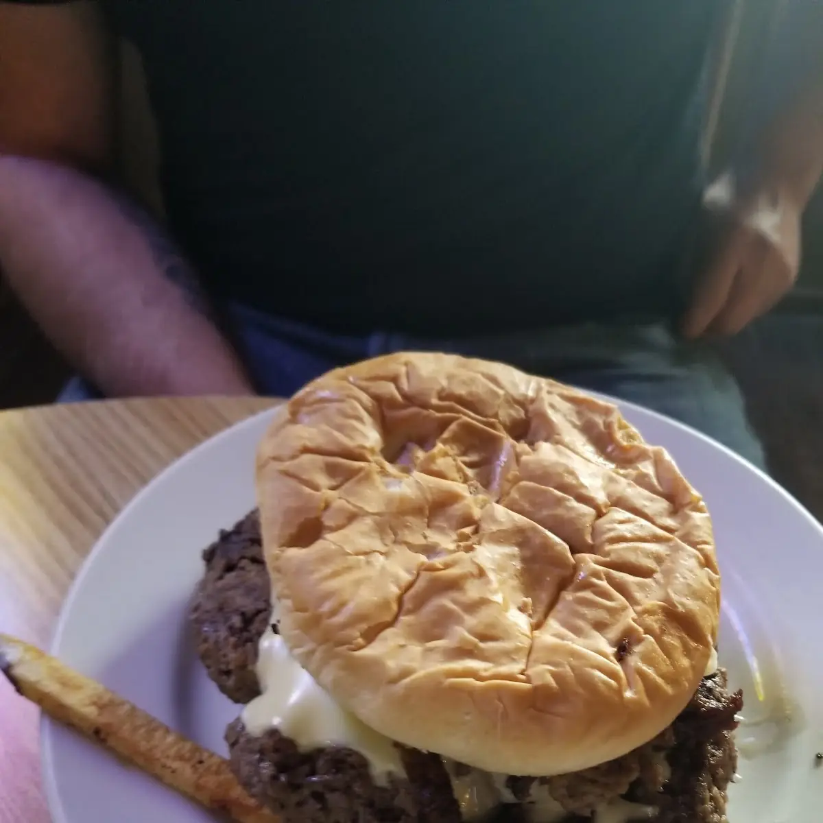Mushroom Swiss Burger