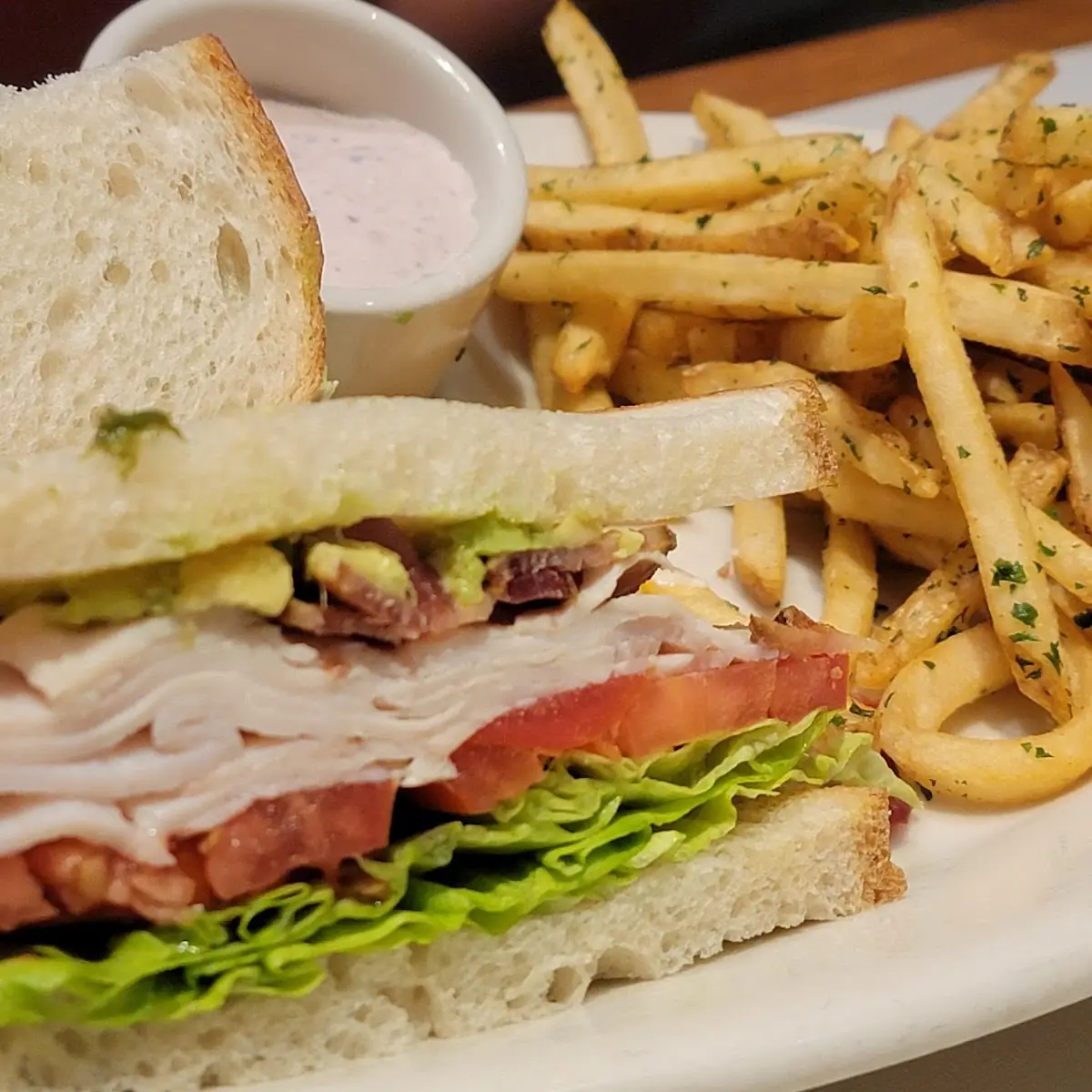 Roasted Turkey and Avocado Club