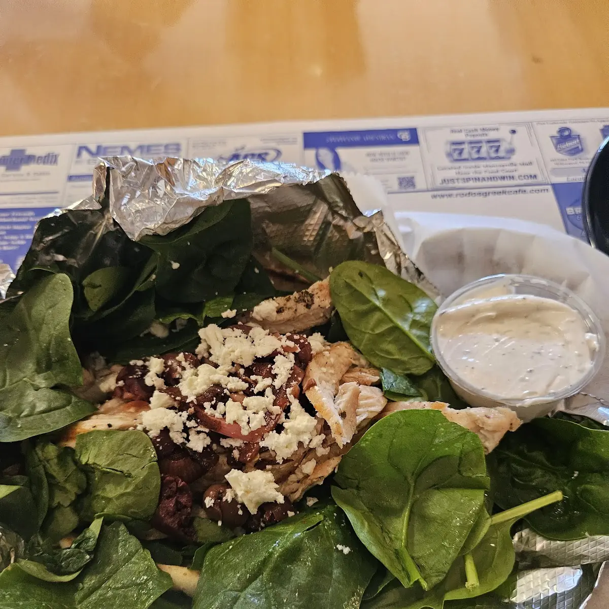 Extra Salad Dressing