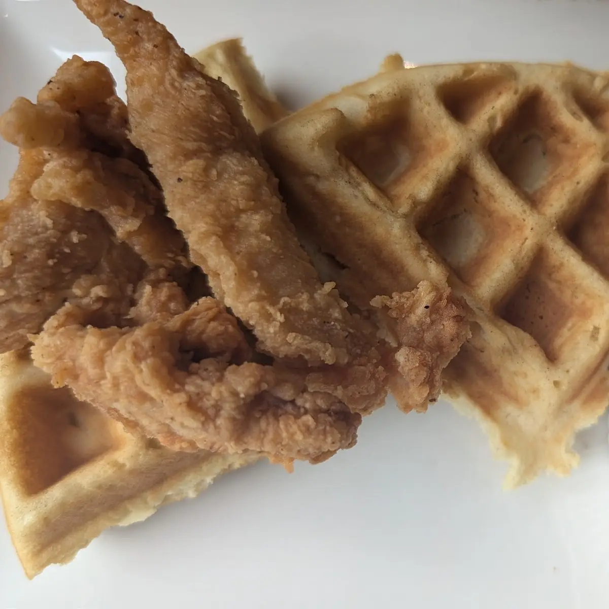 Smoked Fried Chicken & Waffle