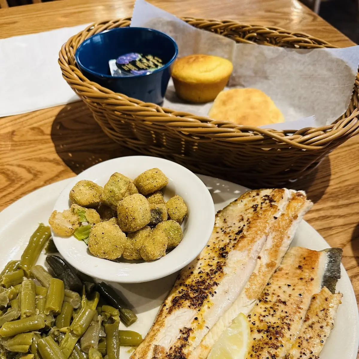 Lemon Pepper Trout