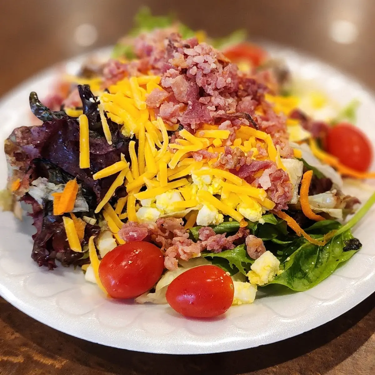 Mixed Greens Salad and Toppings