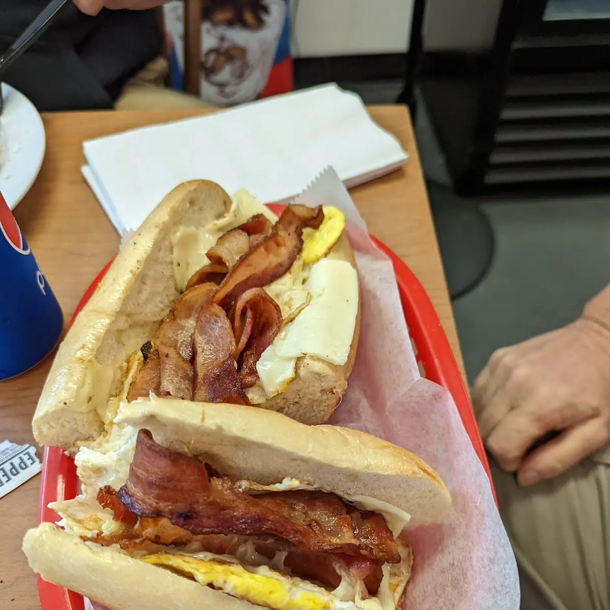 Bacon Egg and Cheese Sub
