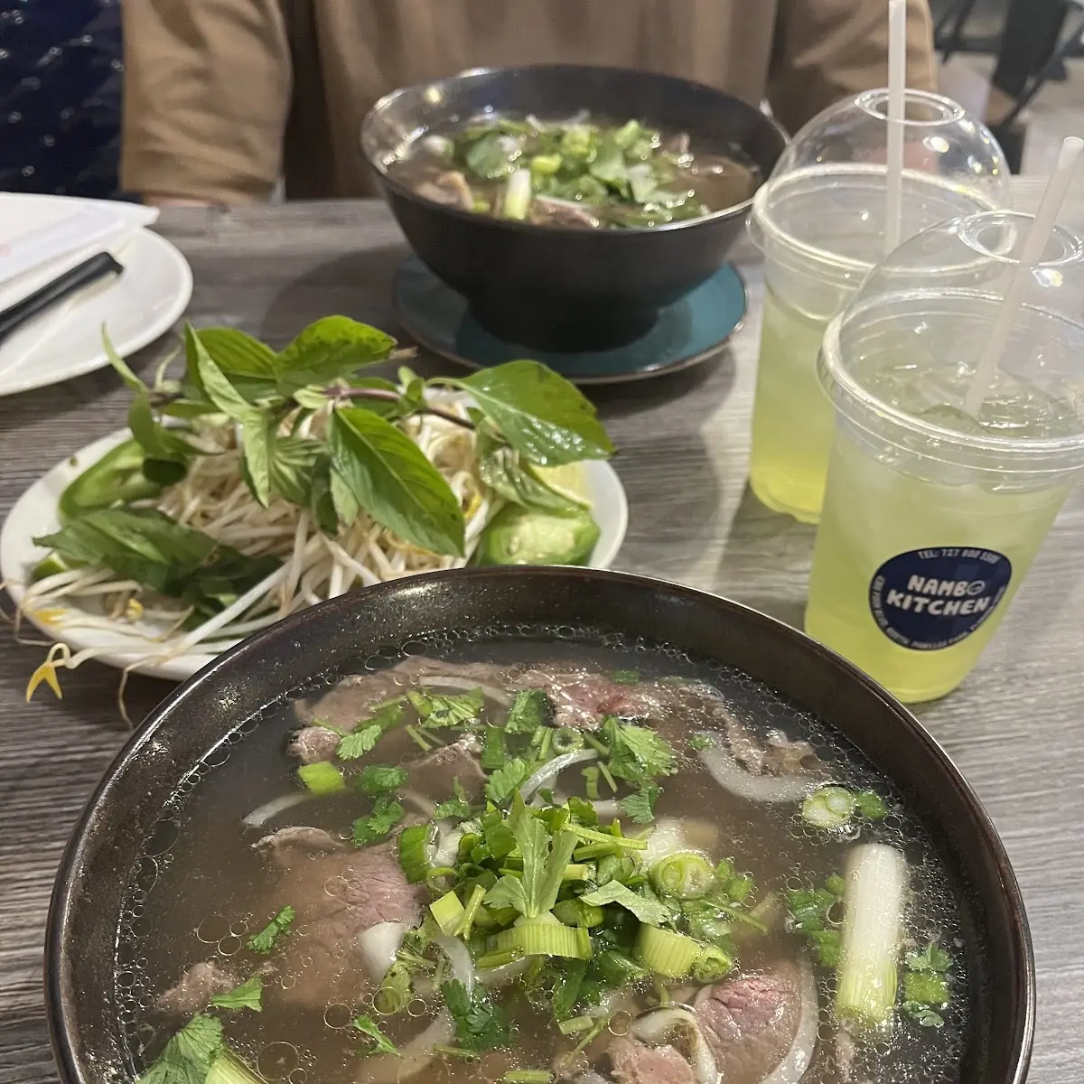 Rare Beef Brisket & Meatball Pho