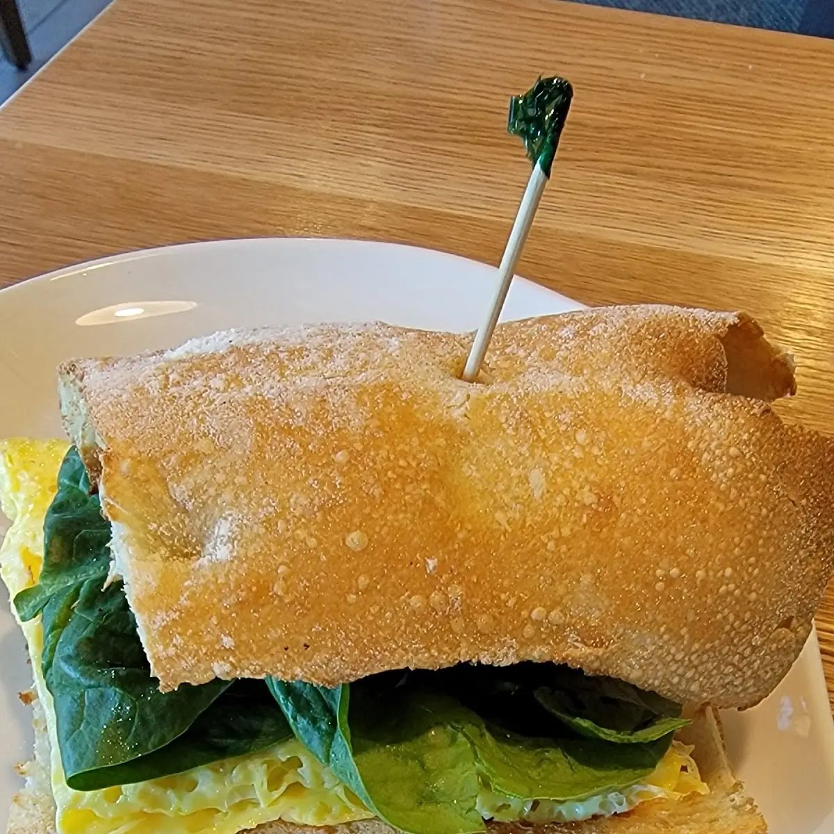 Scrambled Egg and Cheese Sandwich