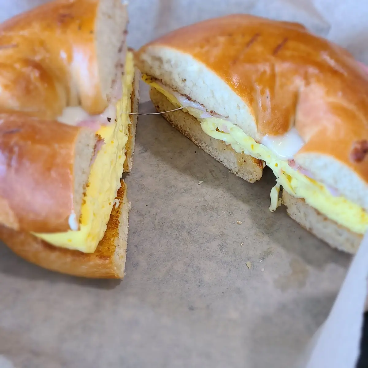 Ham Egg and Cheese