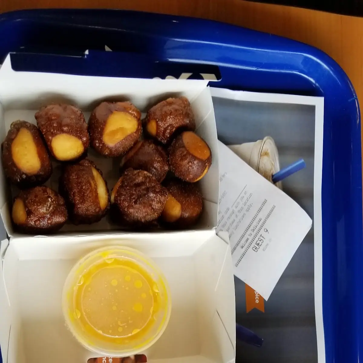 Soft Pretzel Bites with Cheese