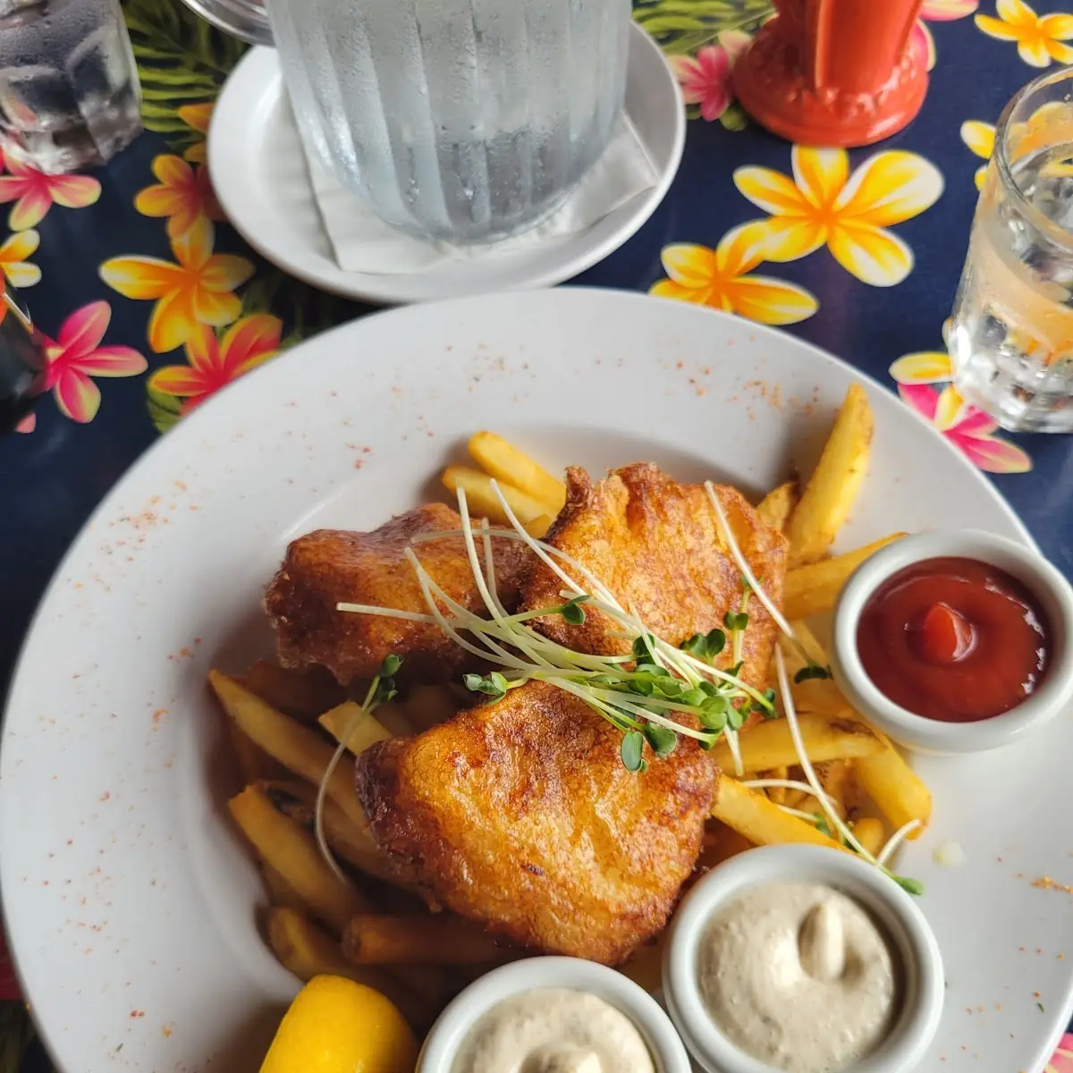 Ginger Beer Battered Ono