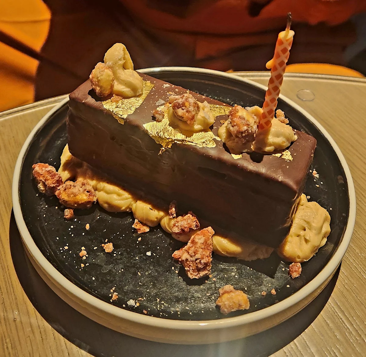 Gold Chocolate Fudge Cake