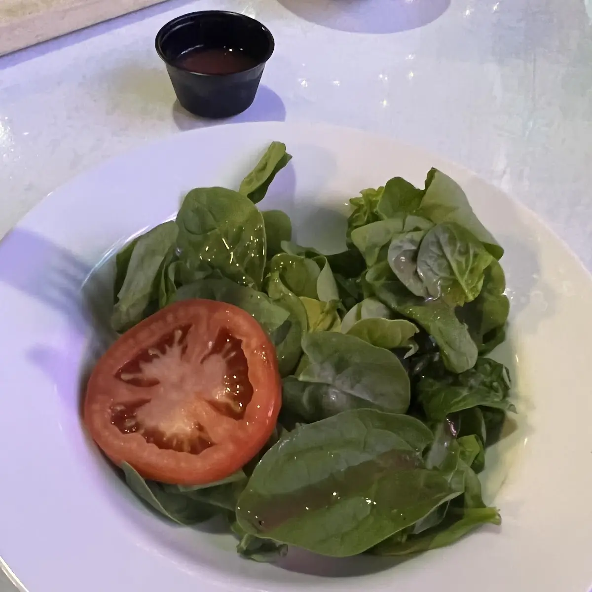 Char Grilled Chicken & Spinach Salad