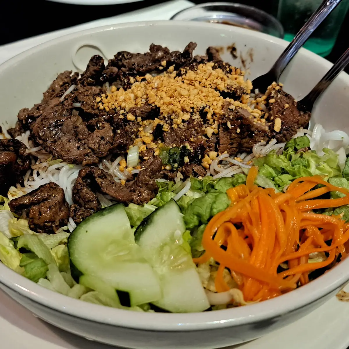 Bun Thit Nuong Vermicelli Noodles with Beef