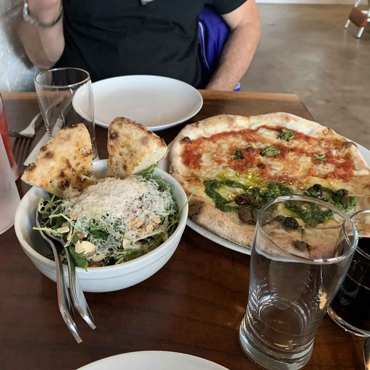 Pizza Margherita Half and Half