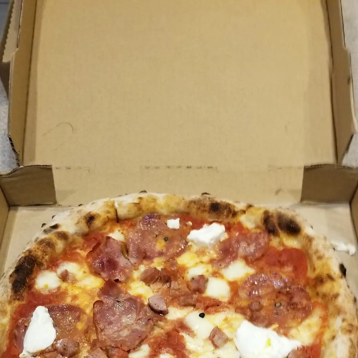 The 3 Meat Pizza