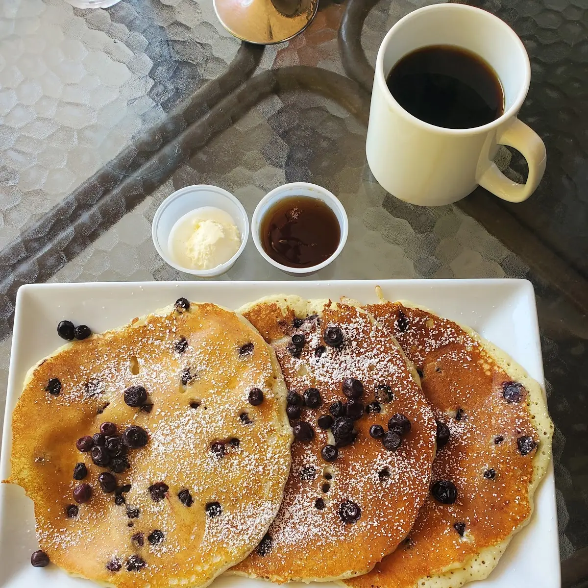 Blueberry Ricotta Pancakes