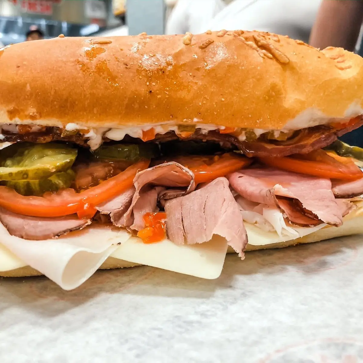 Roast Beef and Provolone