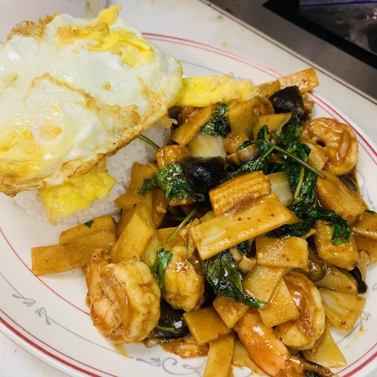 Ka Pao Shrimp