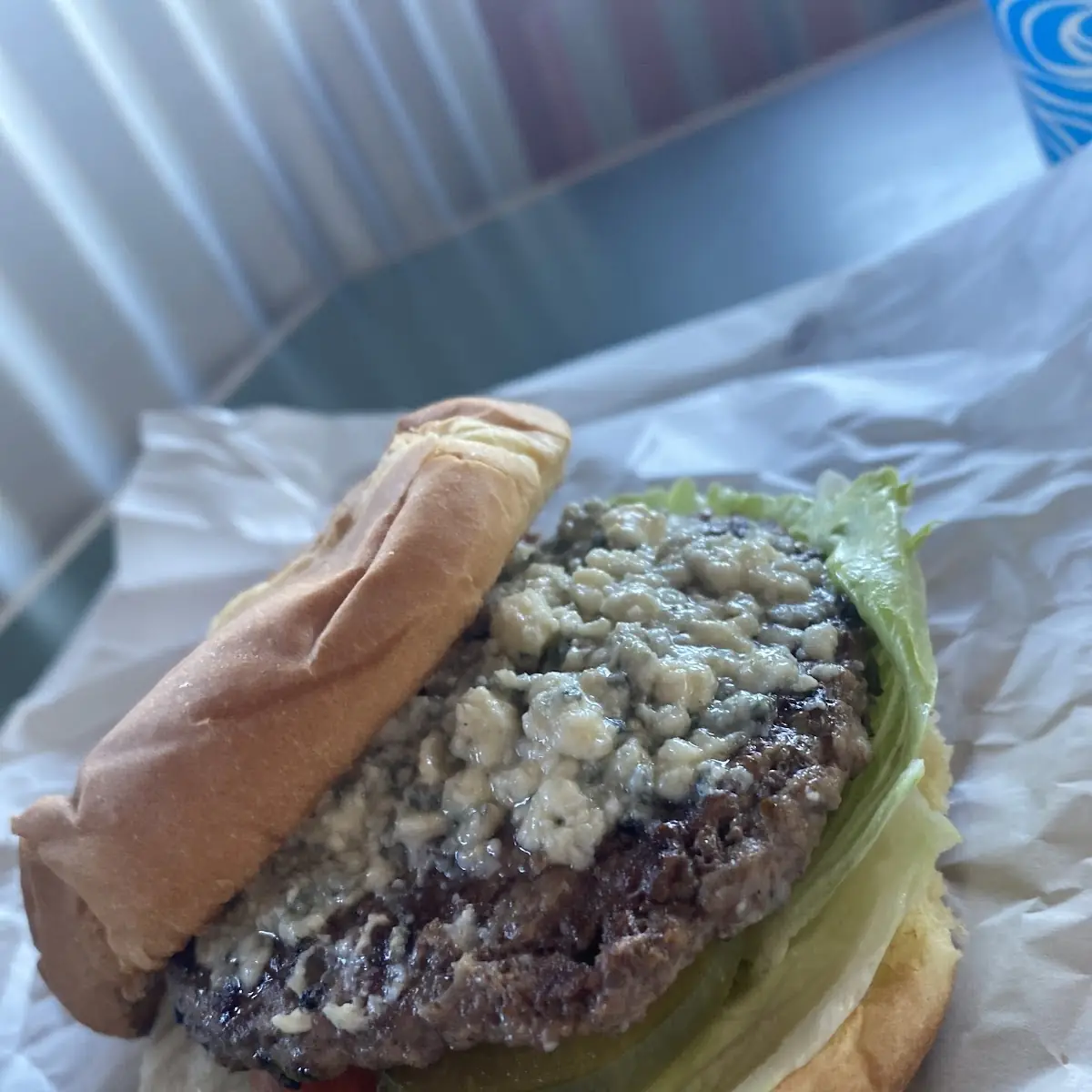 Blue Cheese Burger