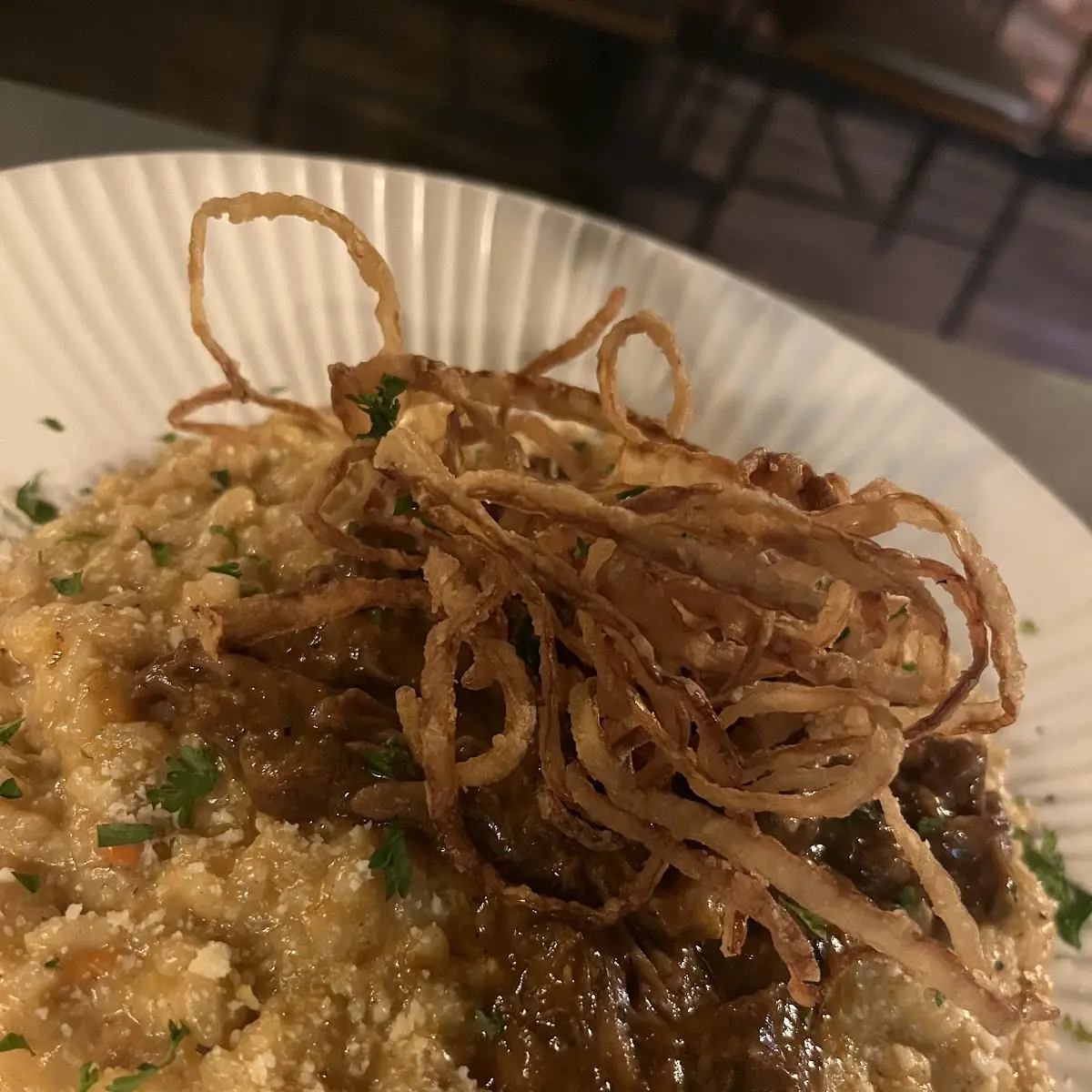 Ox Tail Risotto