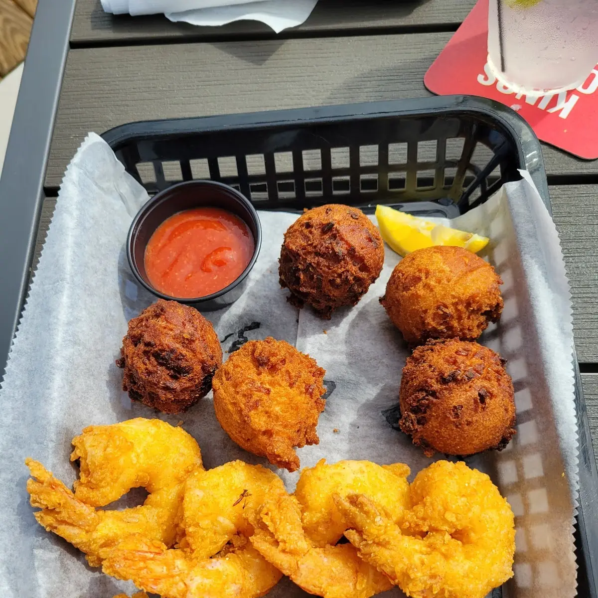 Popcorn Shrimp Basket