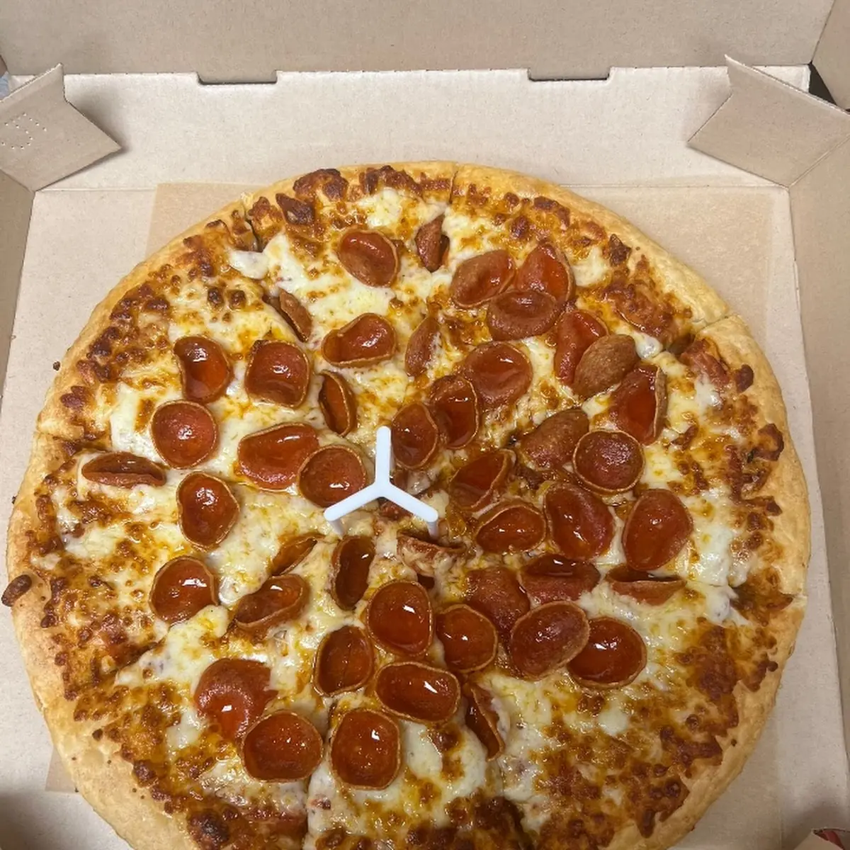 Stuffed Crust Pepperoni Pizza