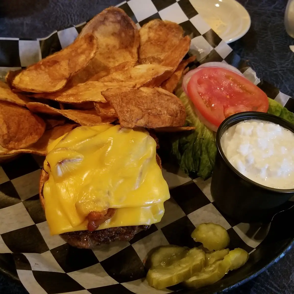 Bacon Cheese Burger W