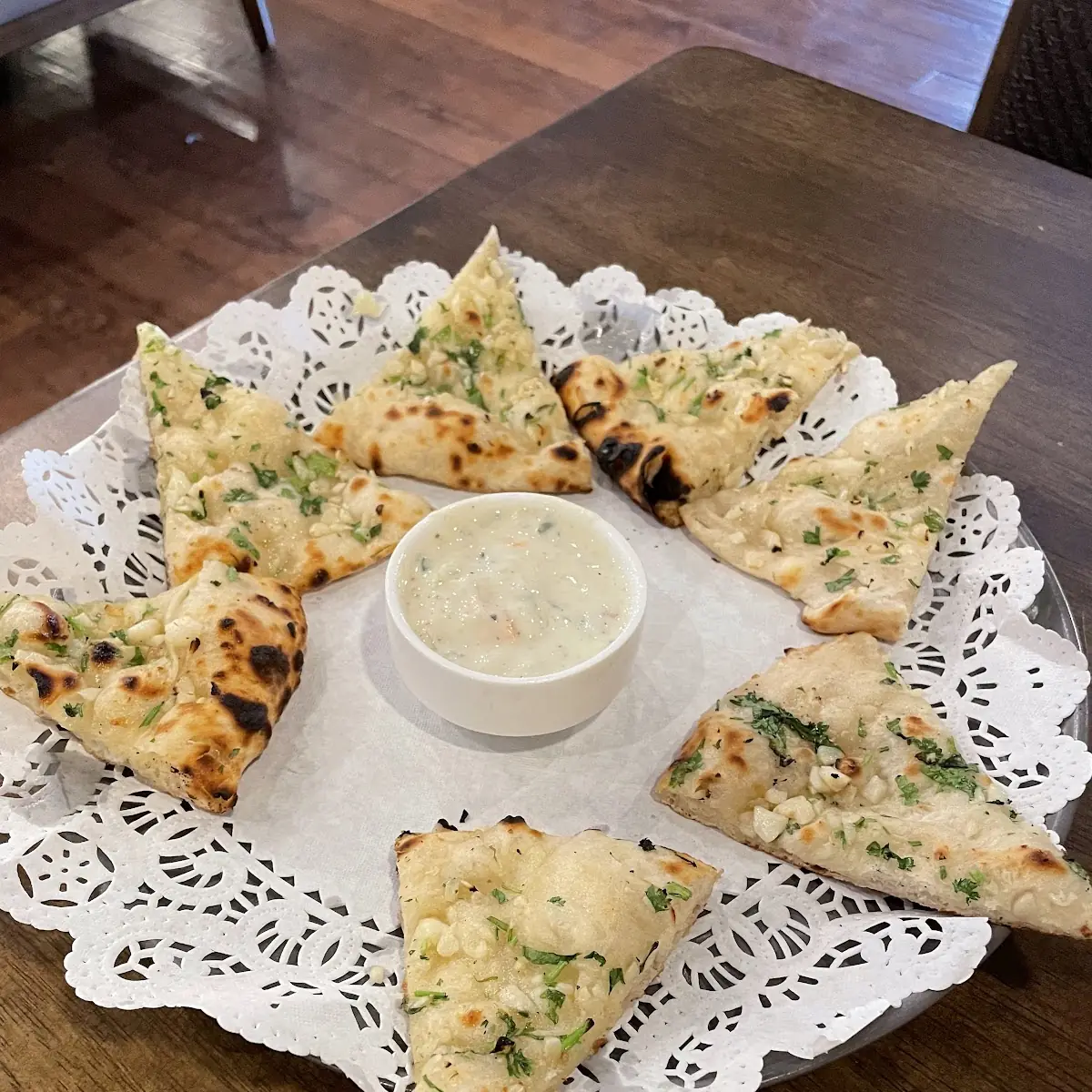 Rosemary Blue Cheese Kulcha