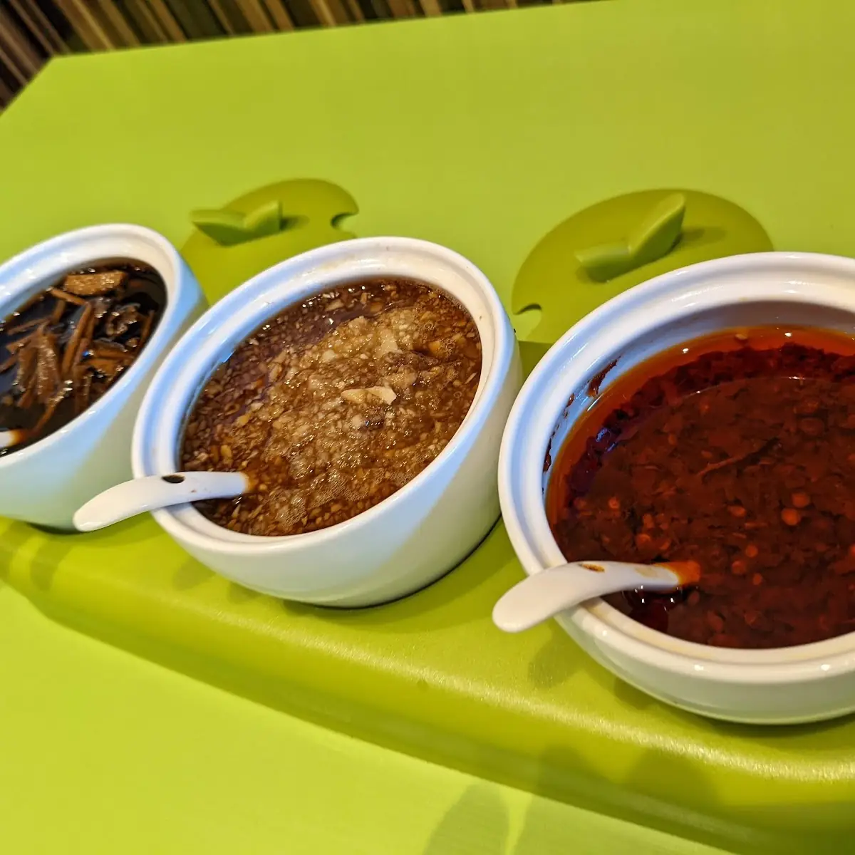 Sauces- Ginger Vinegar Garlic Chili Oil