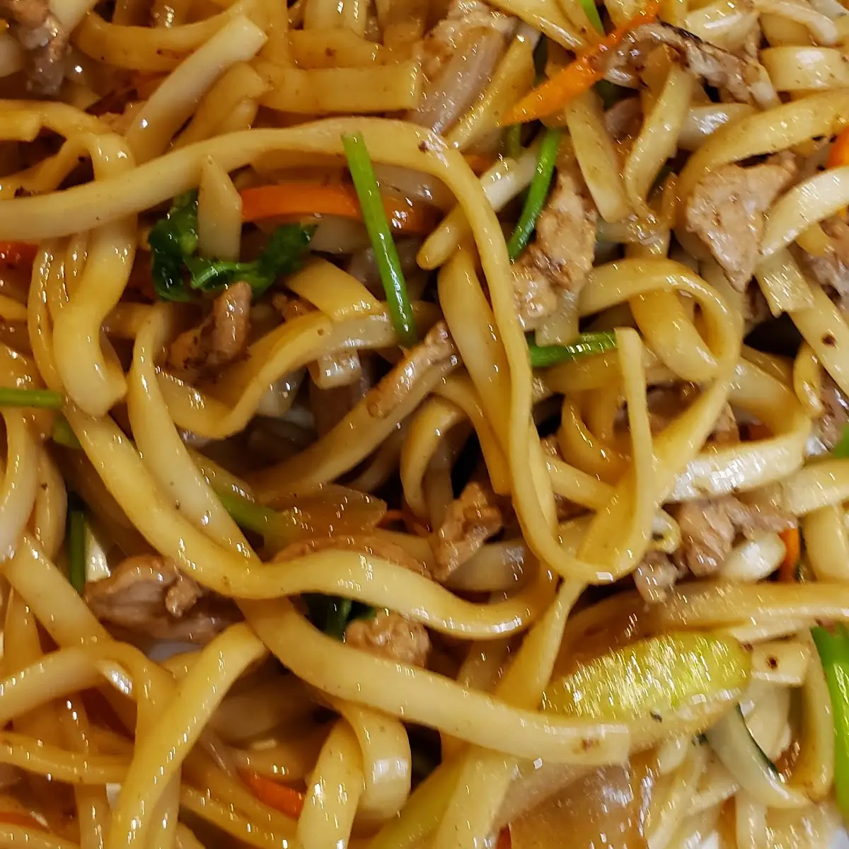 Shredded Pork Chow Mein