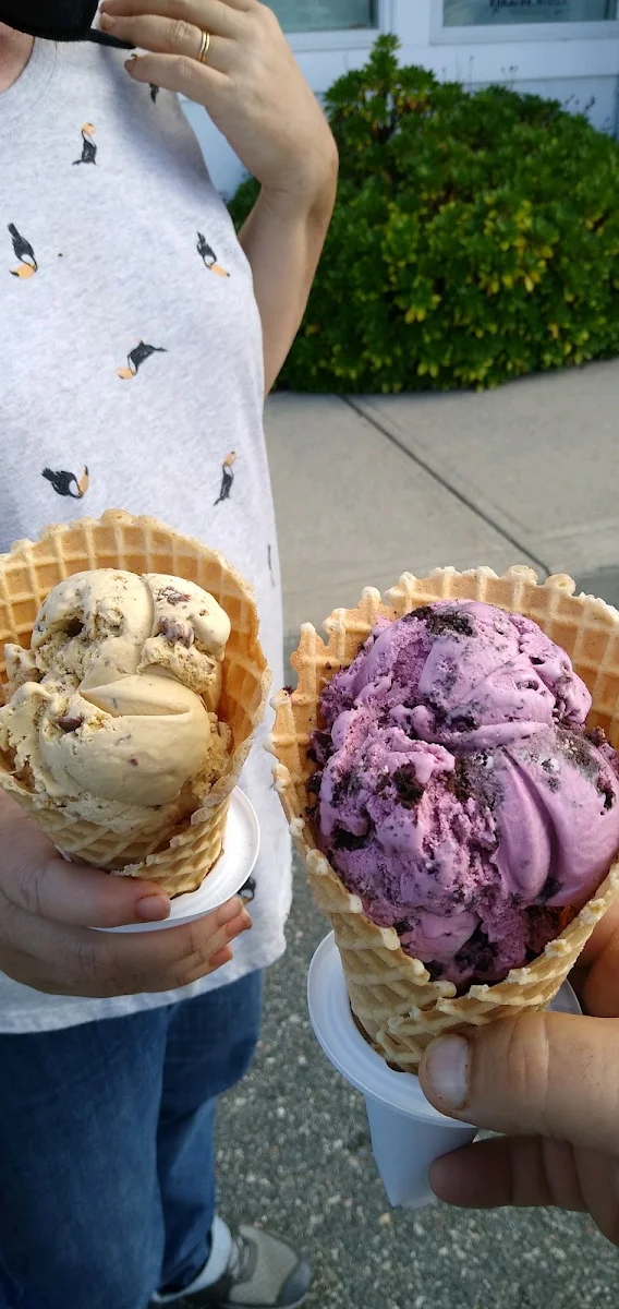 Coffee Toffee and Black Raspberry Cookie