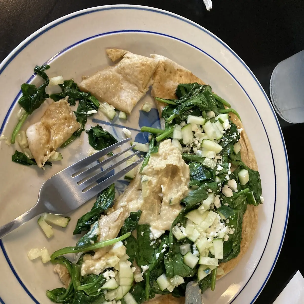 Spinach and Feta Cheese