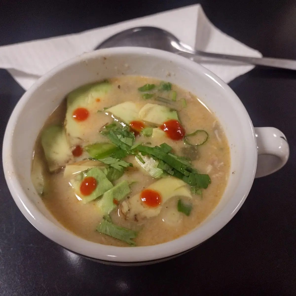White Chicken Chili w Cilantro