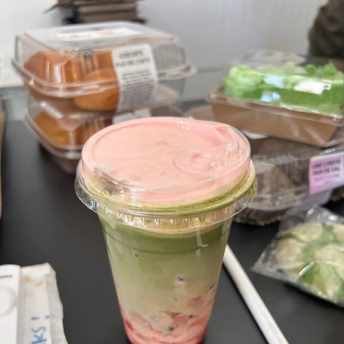 Strawberry Matcha