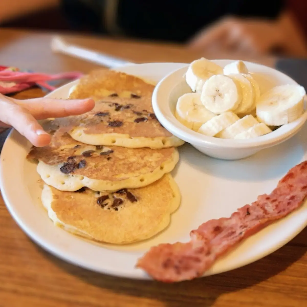 Jr Chocolate Chip Pancakes