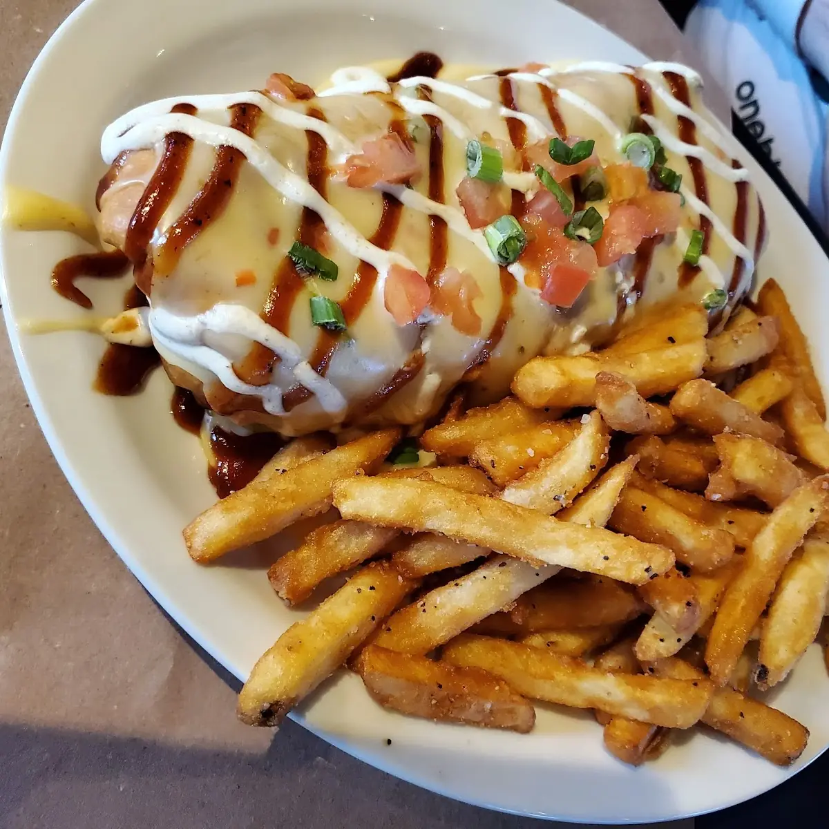 BBQ Pulled Pork Chimichanga