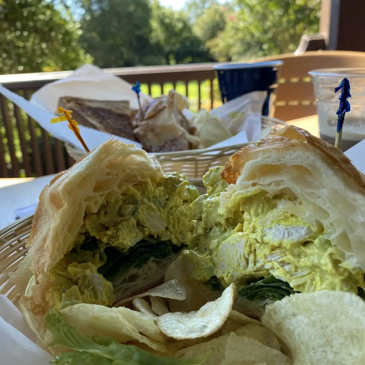 Curry Chicken Salad Sandwich