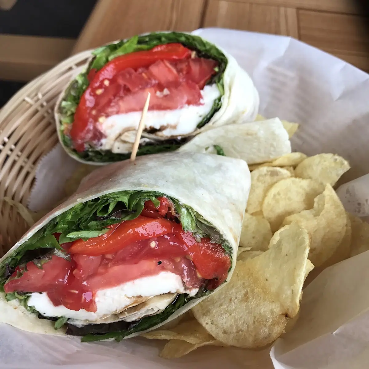Roasted Red Pepper Wrap