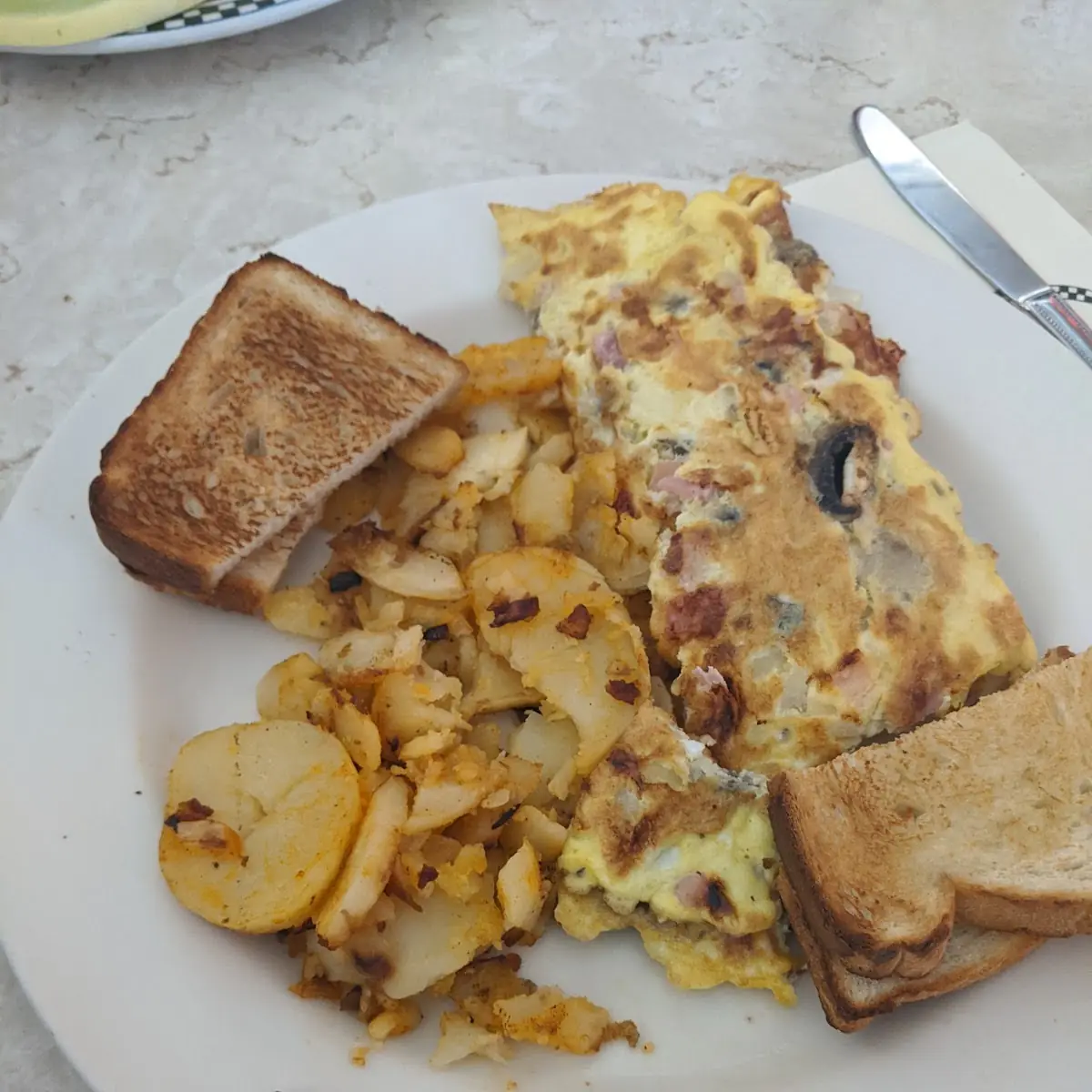Ham & Cheese Classic Omelette