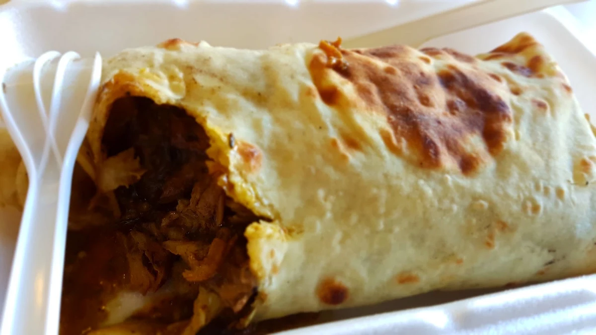 Jerk Chicken Roti