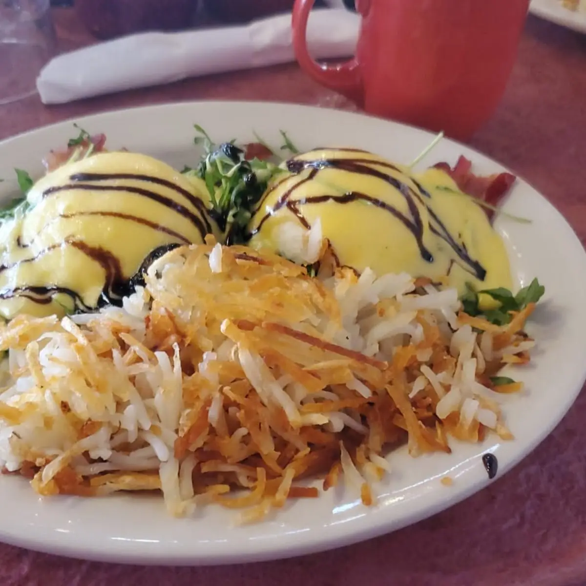 Balsamic Egg Benedict