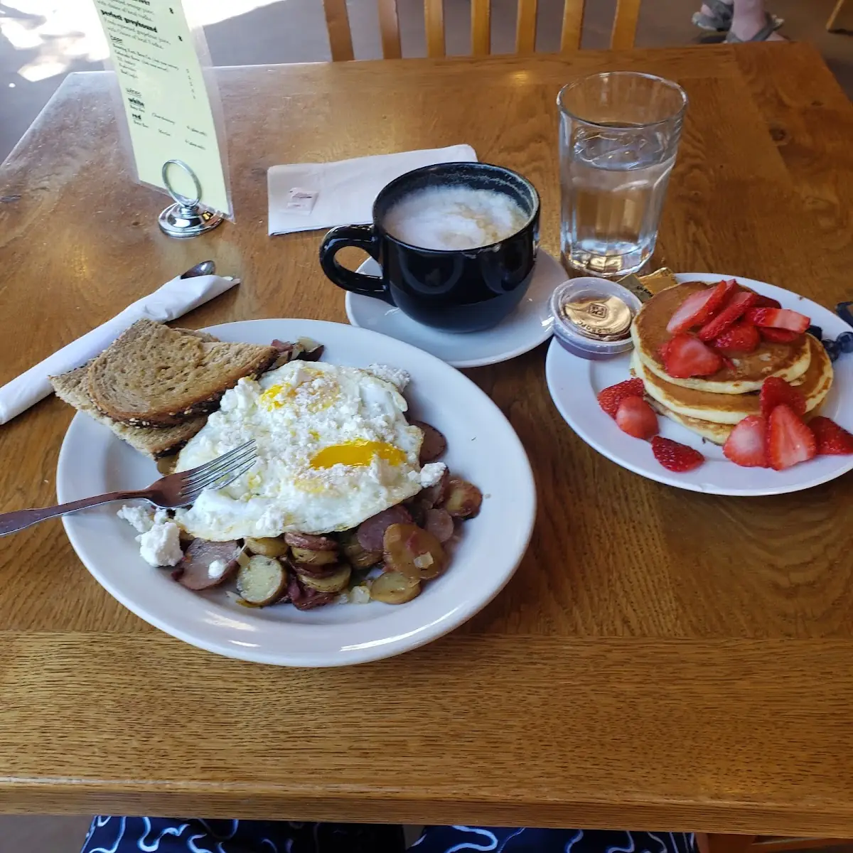 Homefries Mgurk with Two Eggs