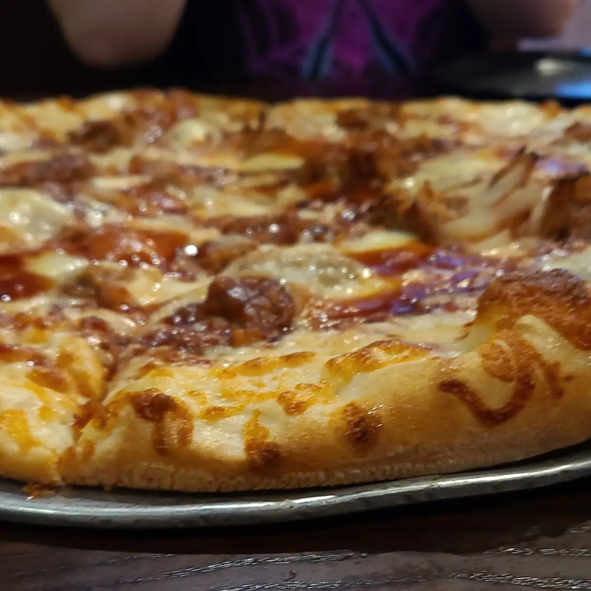 VT Maple Pulled Pork Pizza