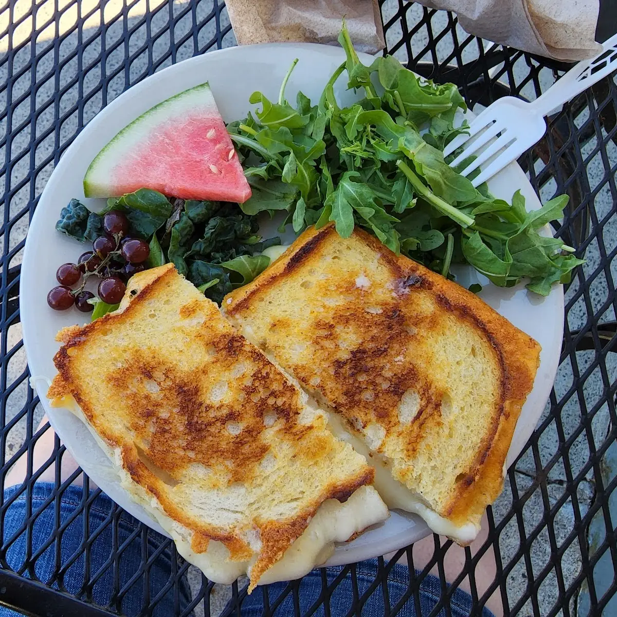 Grilled Cheese with Pesto