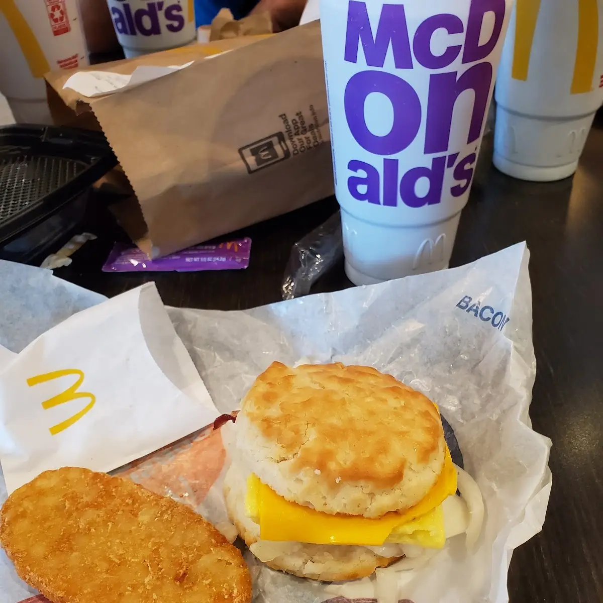 Bacon Egg & Cheese Biscuit