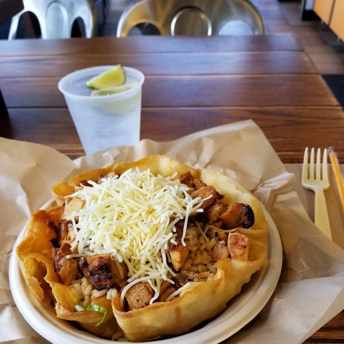 Chicken Taco Salad