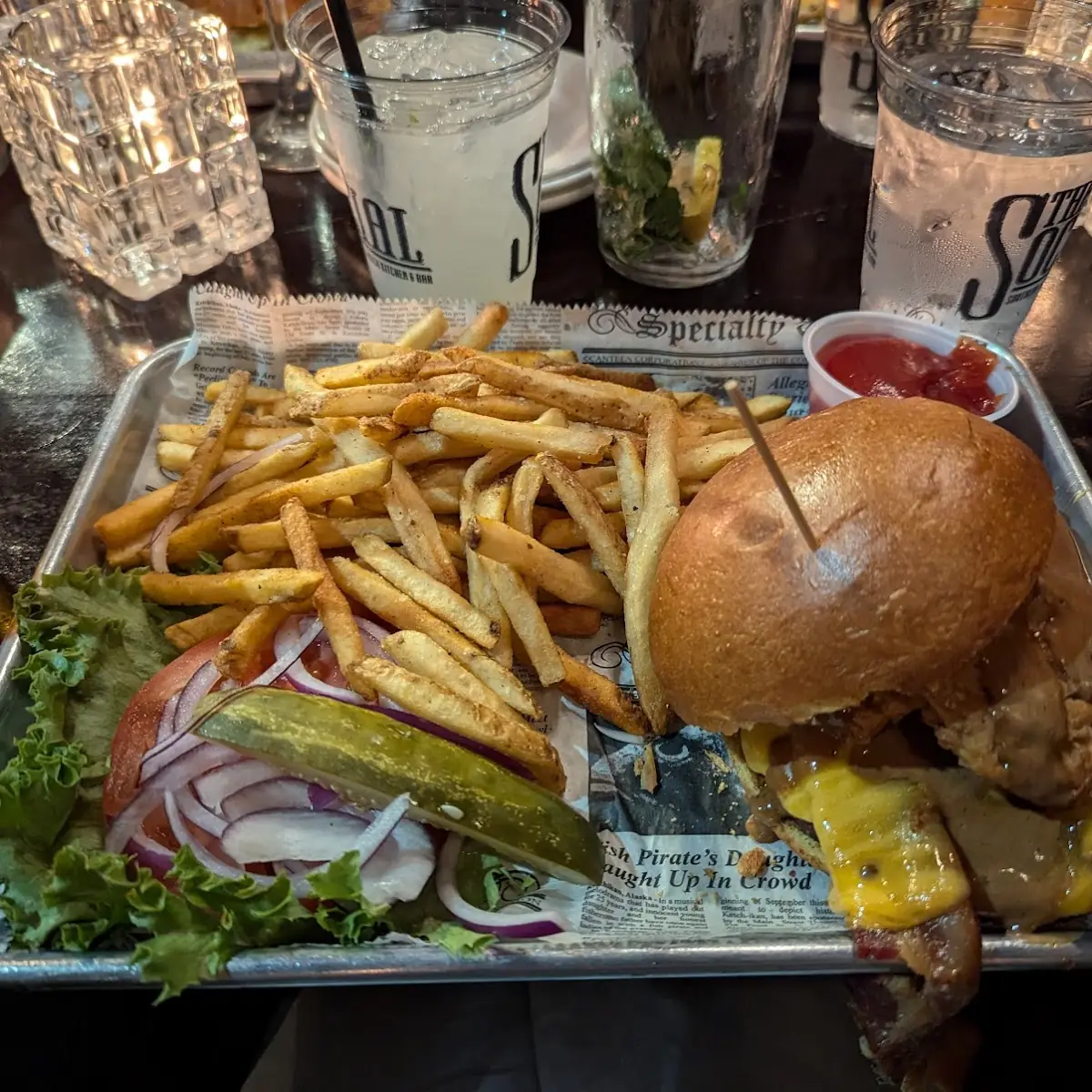 Bourbon Street Burger