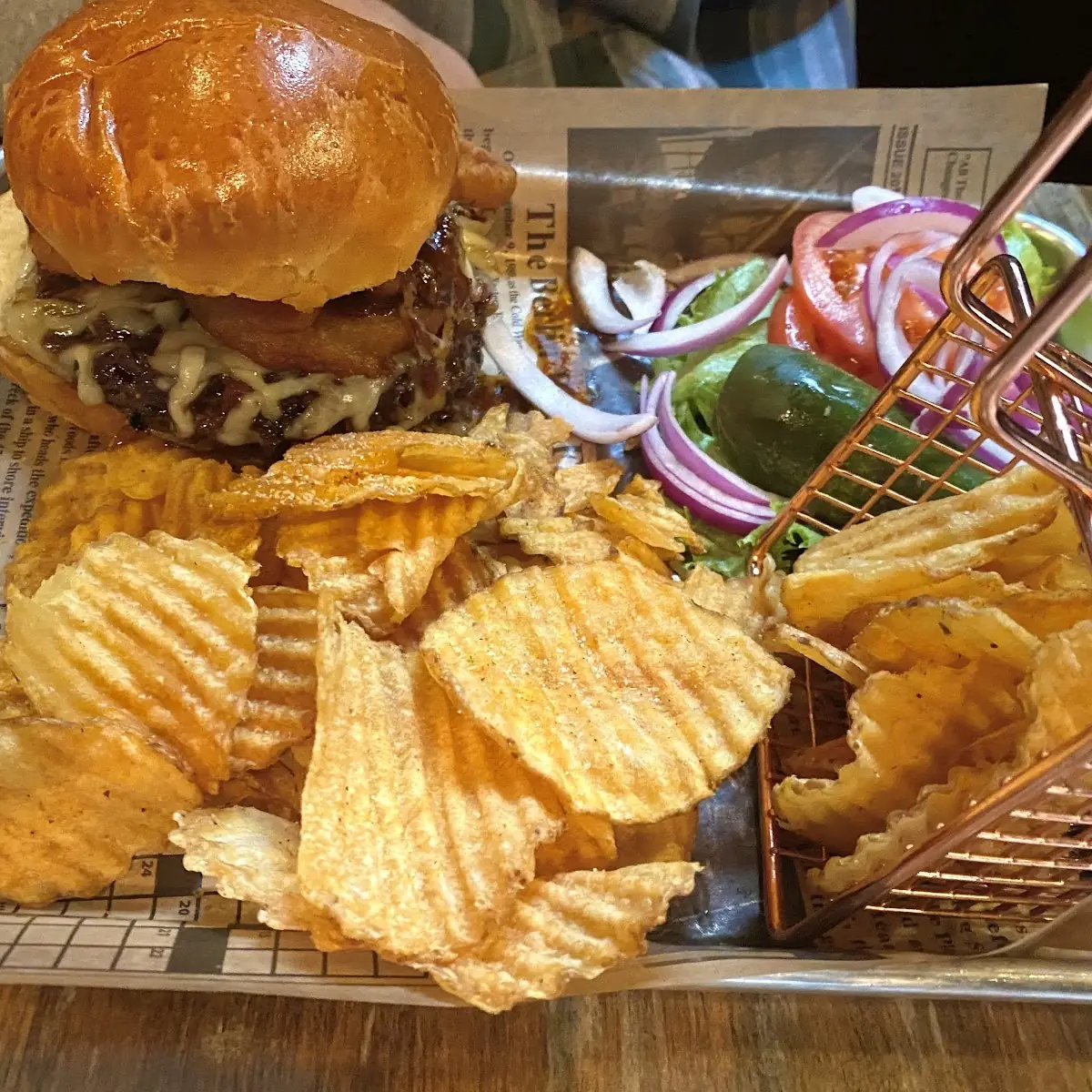 Specialty Burgers BBQ Bacon